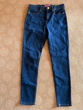 EUC Lilly Pulitzer Women’s Dark Blue Stretch Skinny Jeans